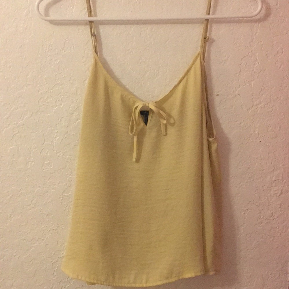 Yellow forever 21 tank top 🐥